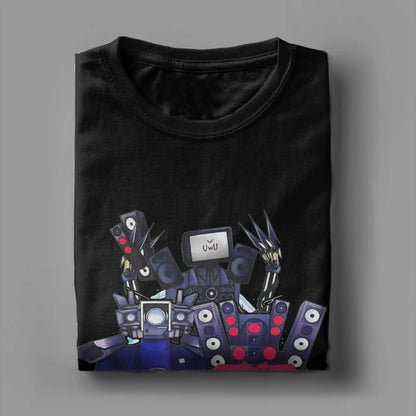 Skibidi Toilet Graphic T-Shirt for Kids