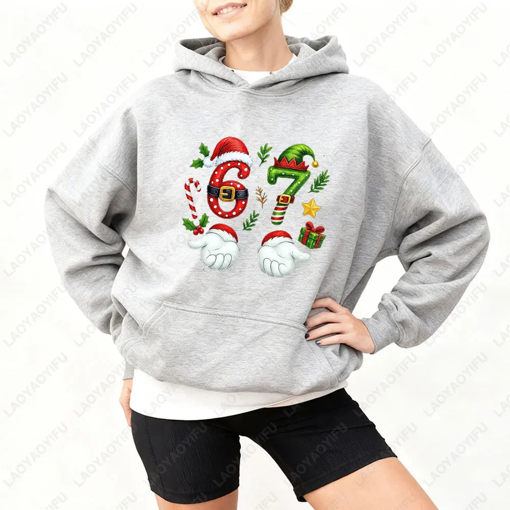 funny christmas meme hoodie for kids