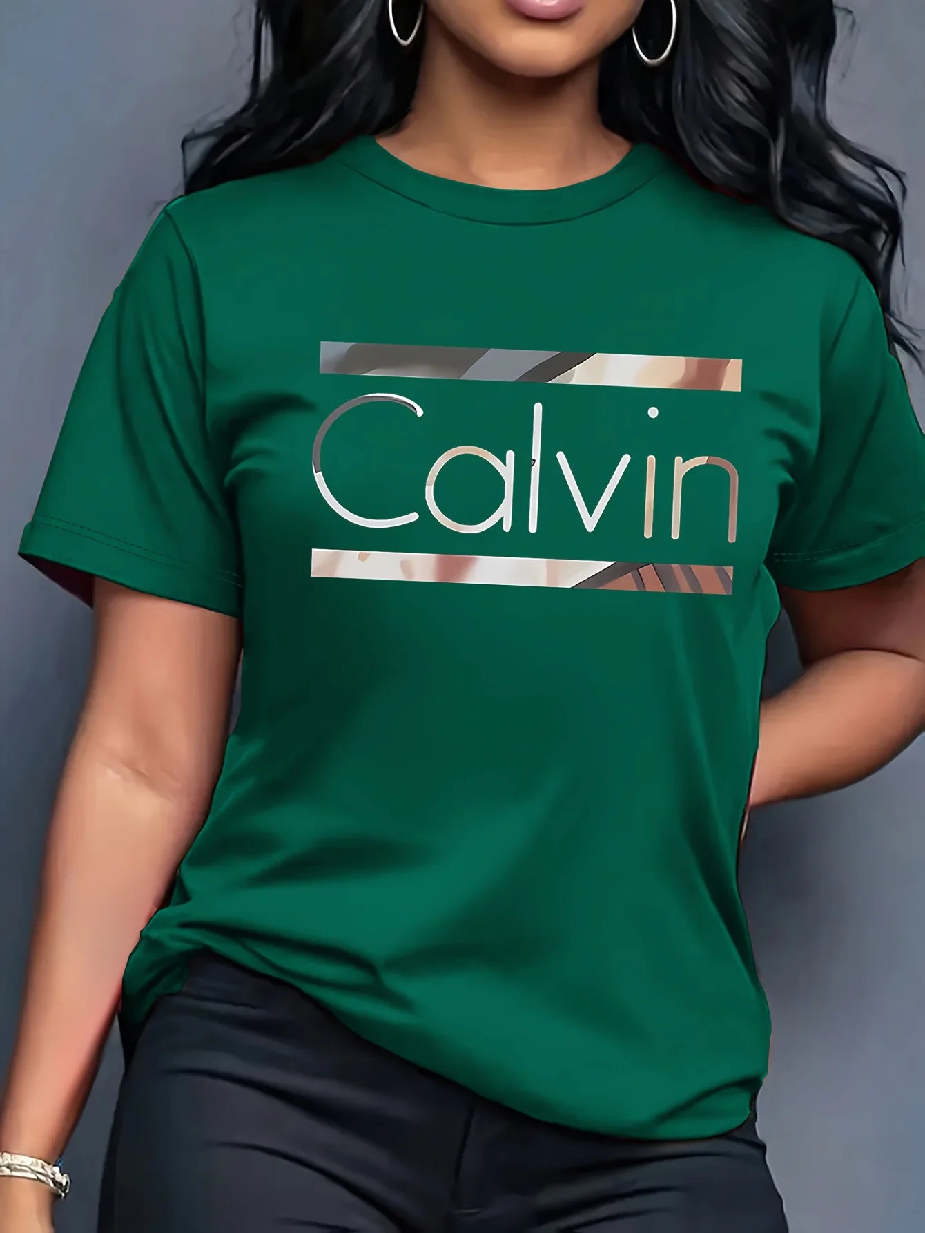 kids' casual cotton skibidi letter t-shirt