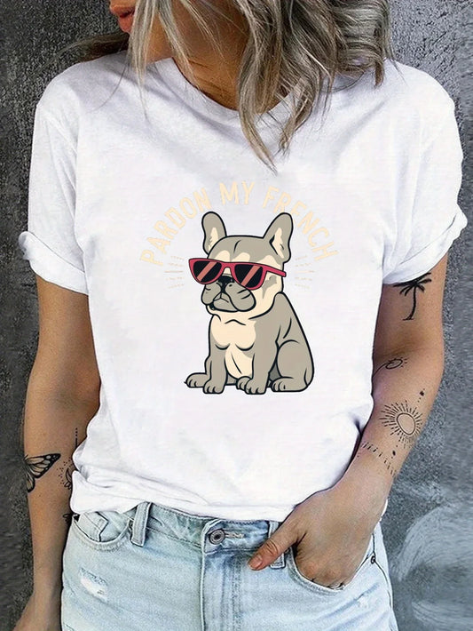 French Bulldog Graphic T-Shirt for Kids