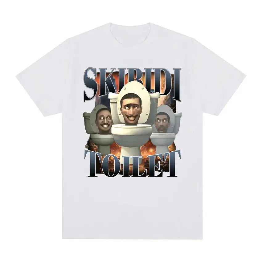 skibidi toilet graphic t-shirt for kids
