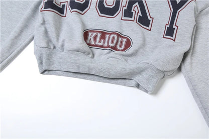 Skew Collar Crop Top for Kids