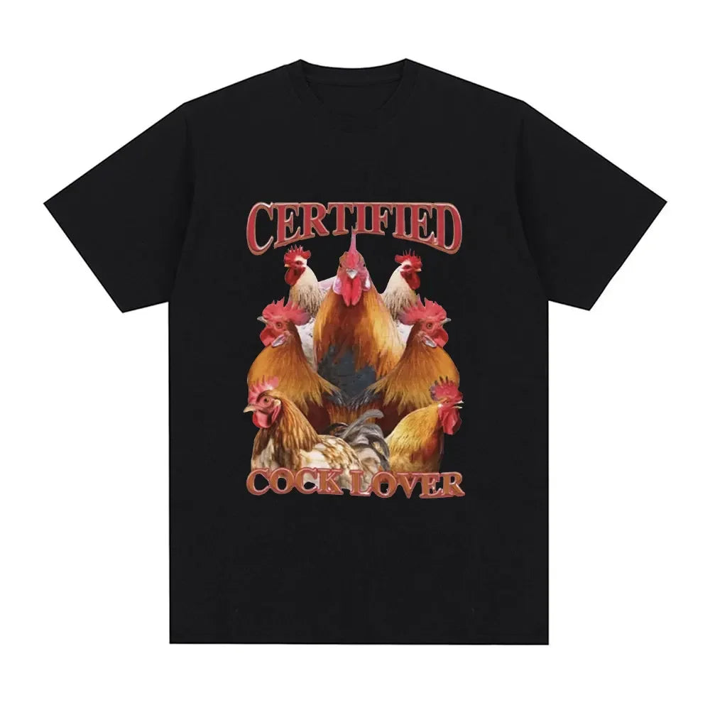 certified chicken lover t-shirt for kids