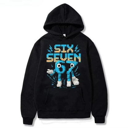 Bruh 67 Six Seven Kids Hoodie