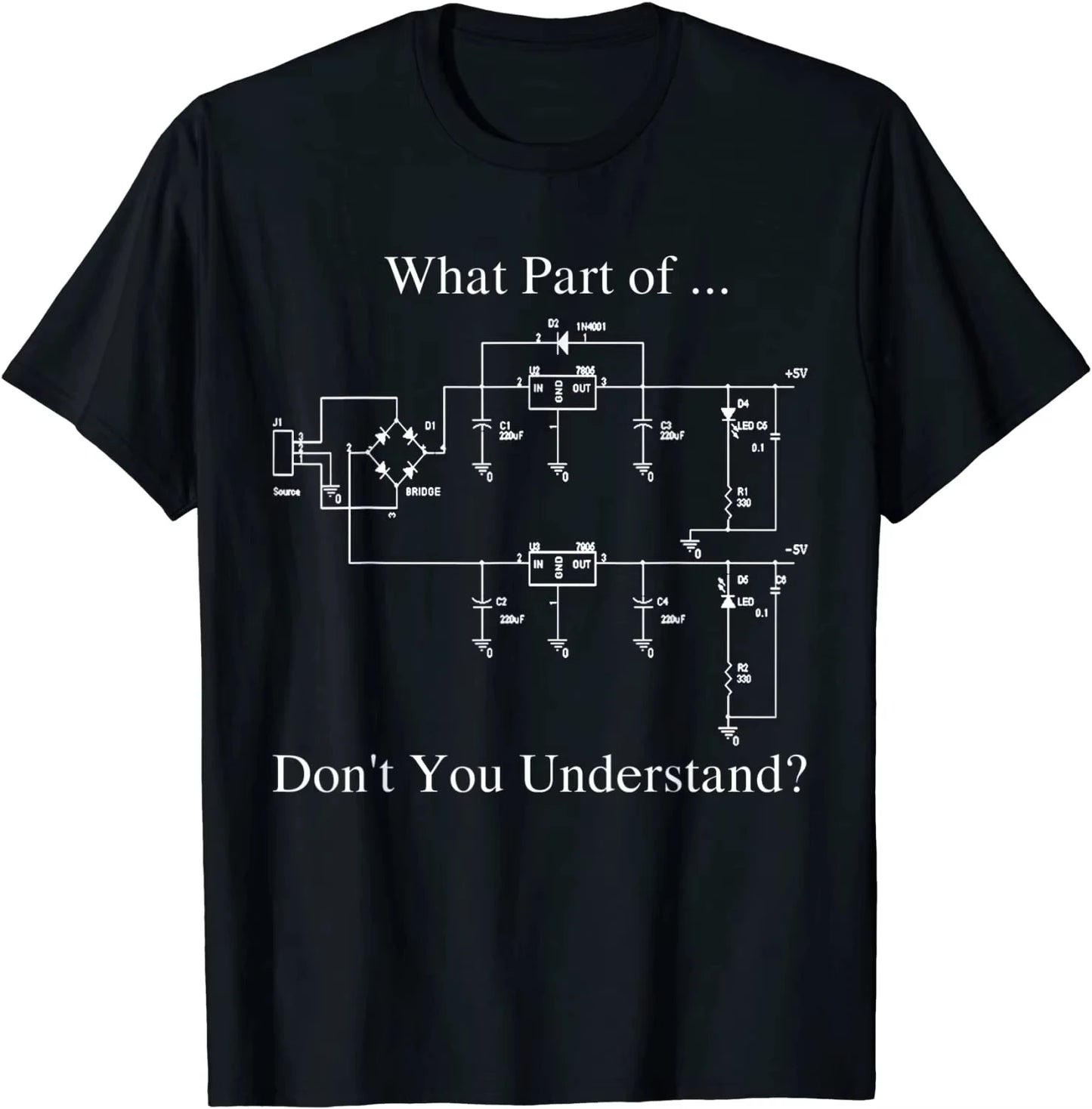 what part of don't you understand? t-shirt