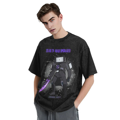 Titan TV Man Graphic T-Shirt for Kids