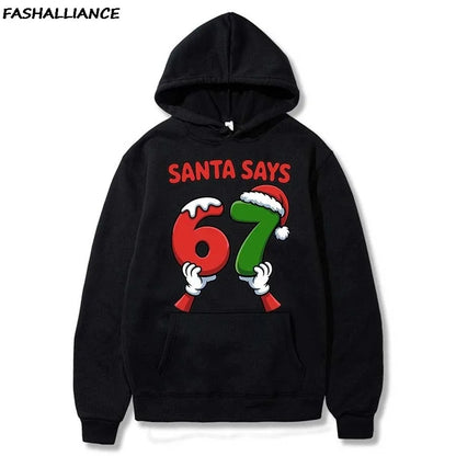 Funny 67 Six Seven Hoodie for Kids