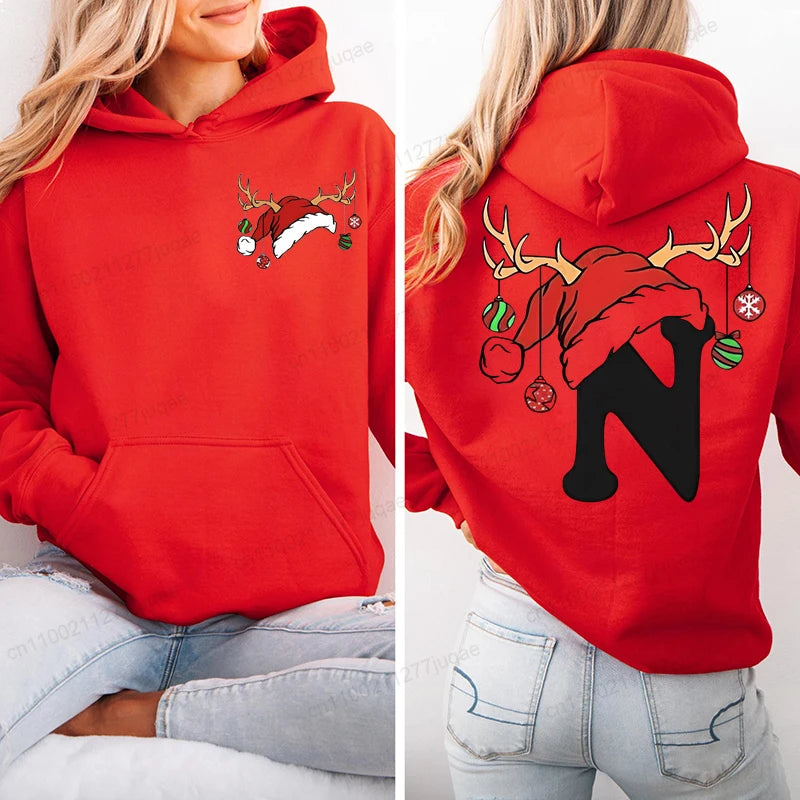 red heart print hoodie for kids