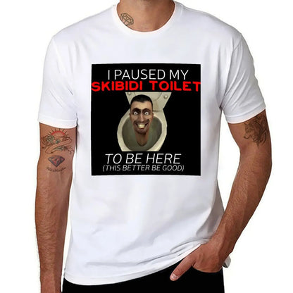 Skibidi Toilet Meme Graphic T-Shirt
