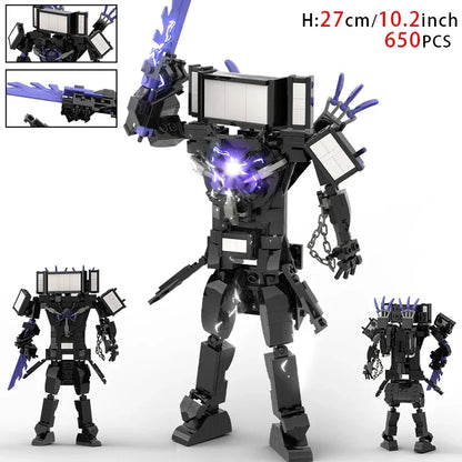 Skibidi Toilet Building Blocks Toy for Kids