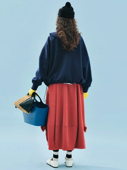 Cute Vintage Floral Zip-Up Hoodie for Kids