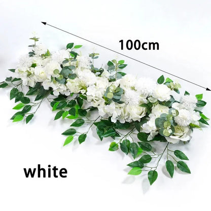 100cm Luxury Artificial Flower Row for Events