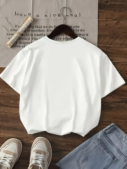 Kids Casual Short-Sleeved T-Shirt with Fun Print