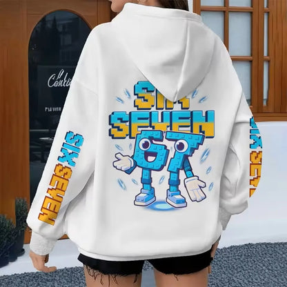 Skibidi Funny Graphic Hoodie for Kids
