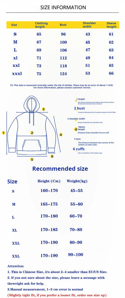 Double-Sided Printed Hoodie with Fun Design