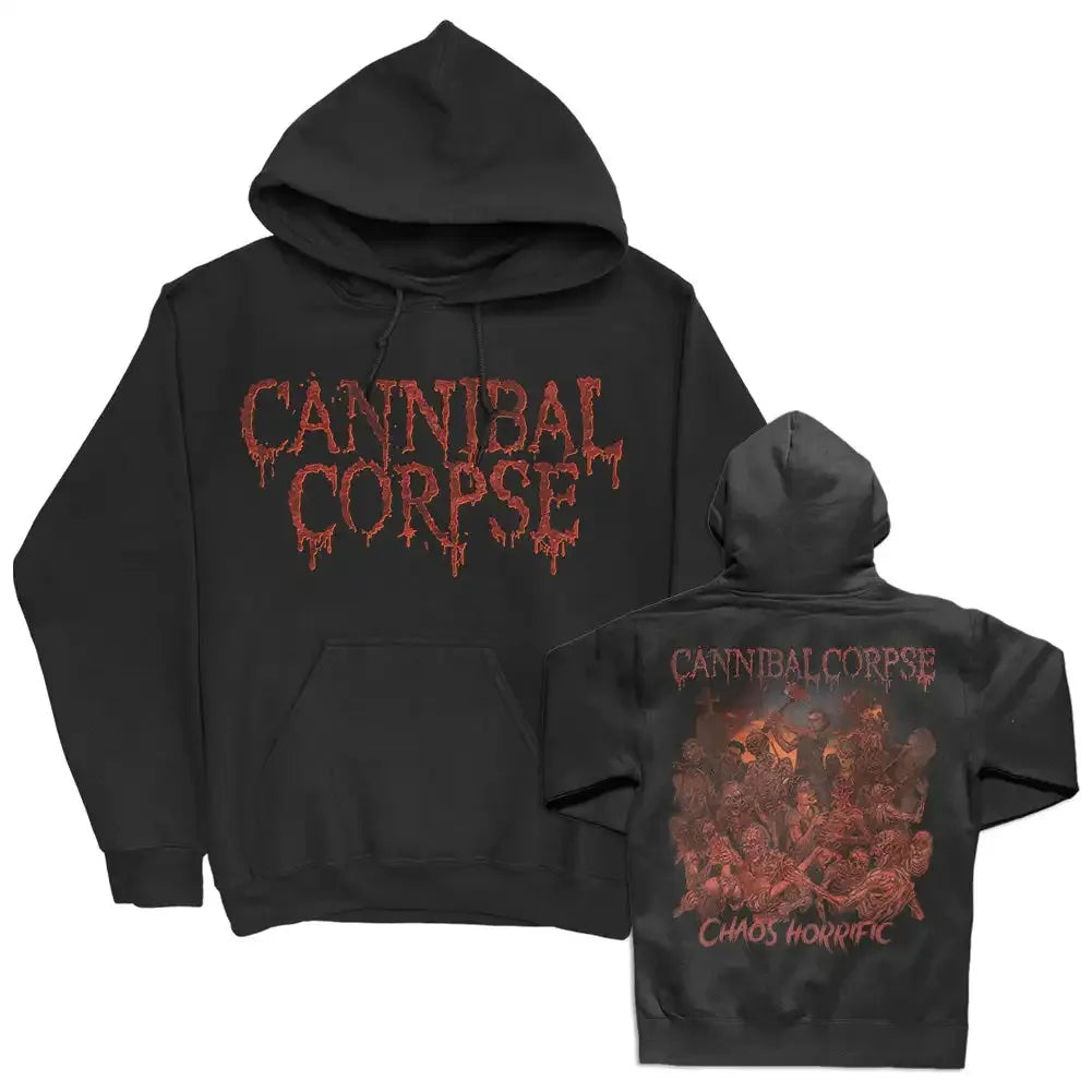 graphic print hoodie with skibidi style design