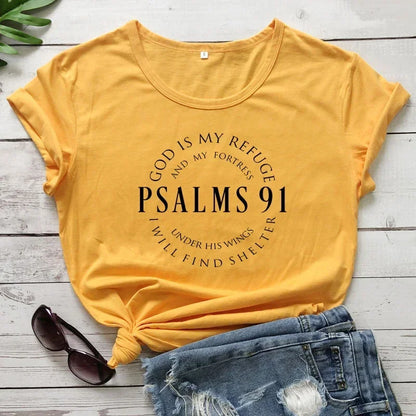Psalms 91 Graphic T-shirt for Kids