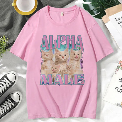Alpha Male Meme T-Shirt for Kids