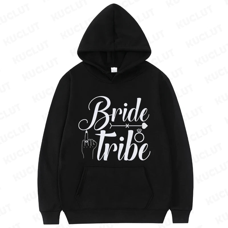 bride tribe hoodies for kids - fun pullover sweatshirts