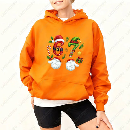 Funny Christmas Meme Hoodie for Kids