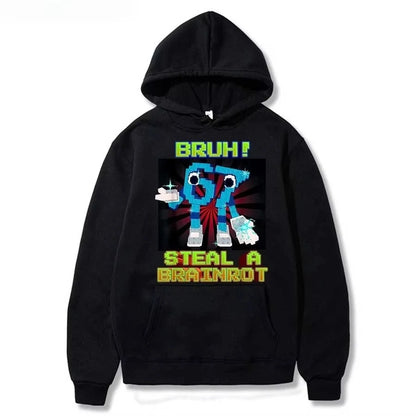 Bruh 67 Six Seven Kids Hoodie