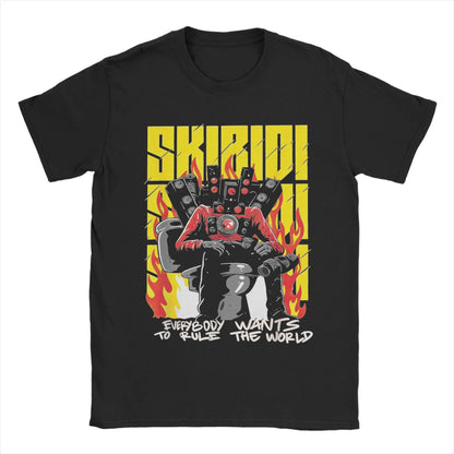 Skibidi Toilet Birthday Boy T-Shirt