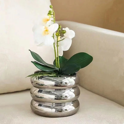 Modern Ceramic Flowerpot for Kids' Room Decor