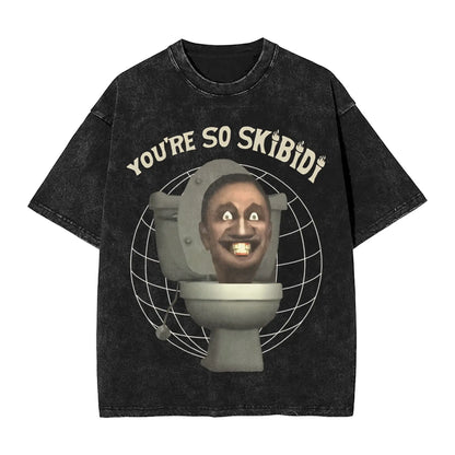 Skibidi Toilet Meme T-Shirt for Kids