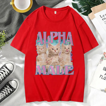 Alpha Male Meme T-Shirt for Kids
