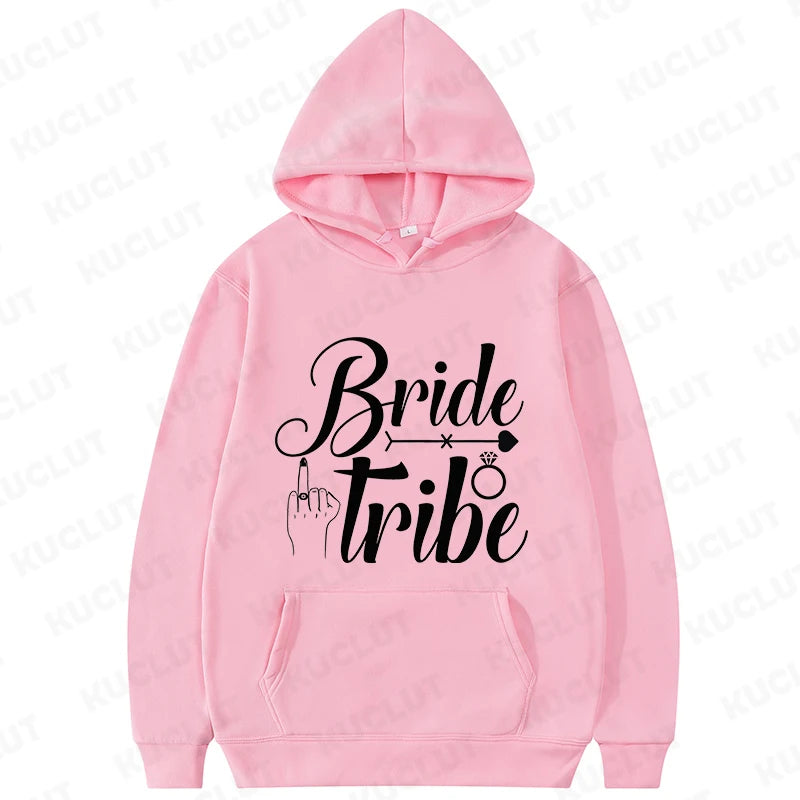 bride tribe hoodies for kids - fun pullover sweatshirts