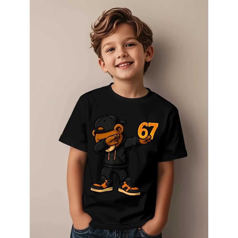 67 six seven math joke t-shirt for kids