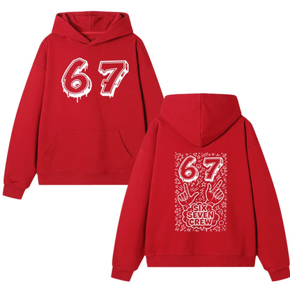 SIX SEVEN CREW Graffiti Hoodie for Kids