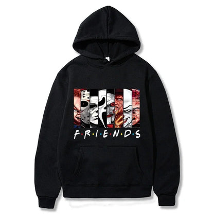 Halloween Friends Graphic Hoodie for Kids