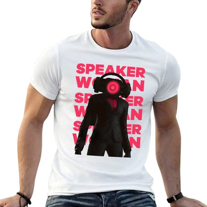 Skibidi Speaker Graphic T-Shirt for Kids