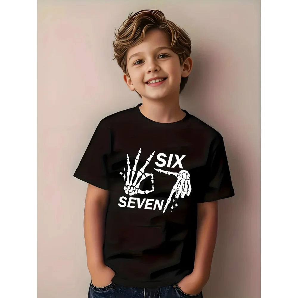67 six seven math joke t-shirt for kids
