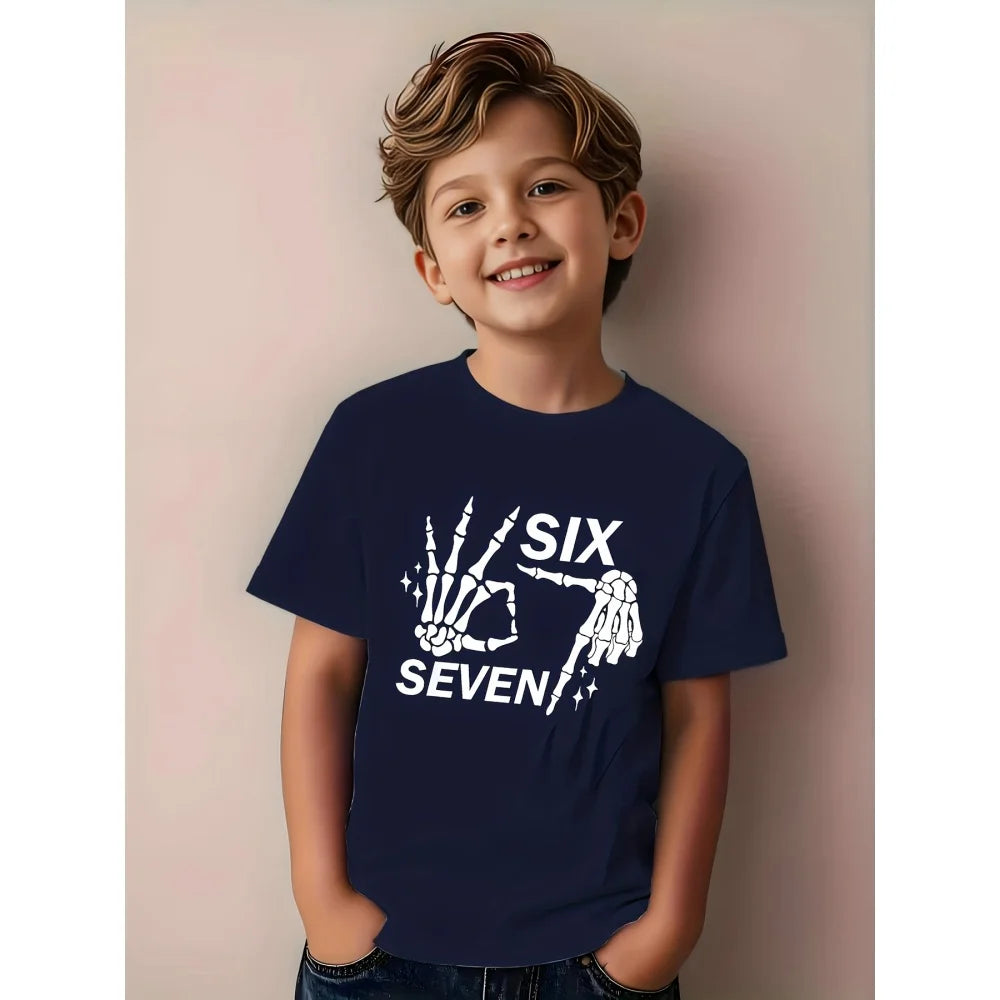 67 six seven math joke t-shirt for kids