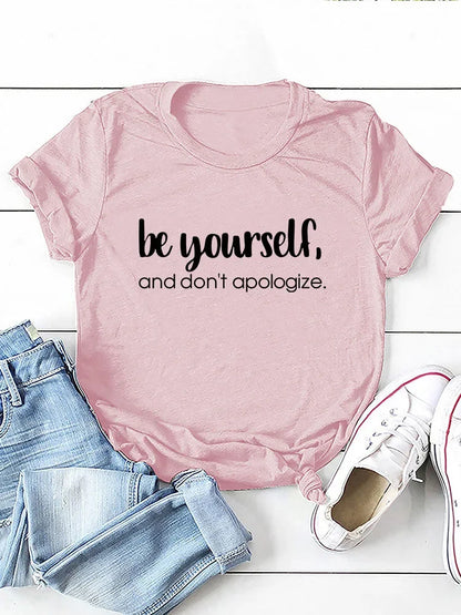 Be Yourself Short-Sleeved T-Shirt for Kids