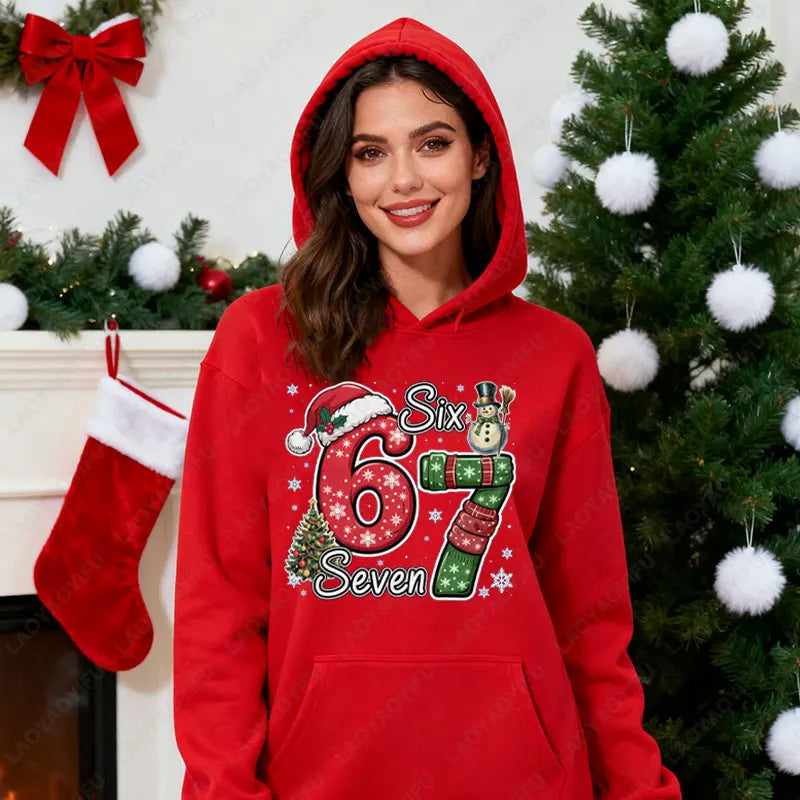 funny meme christmas family unisex hooded sweatshirt