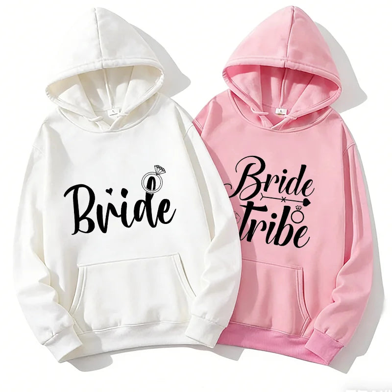 bride tribe hoodies for kids - fun pullover sweatshirts