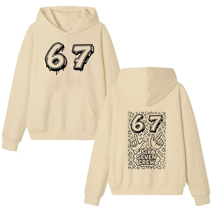 SIX SEVEN CREW Graffiti Hoodie for Kids
