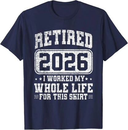 Retired 2026 Graphic T-Shirt for Kids