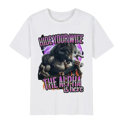 Funny Werewolf Graphic T-shirt for Kids