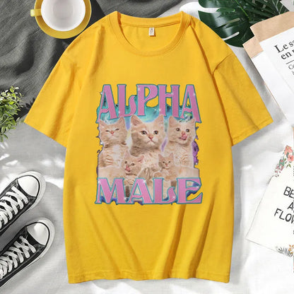 Alpha Male Meme T-Shirt for Kids
