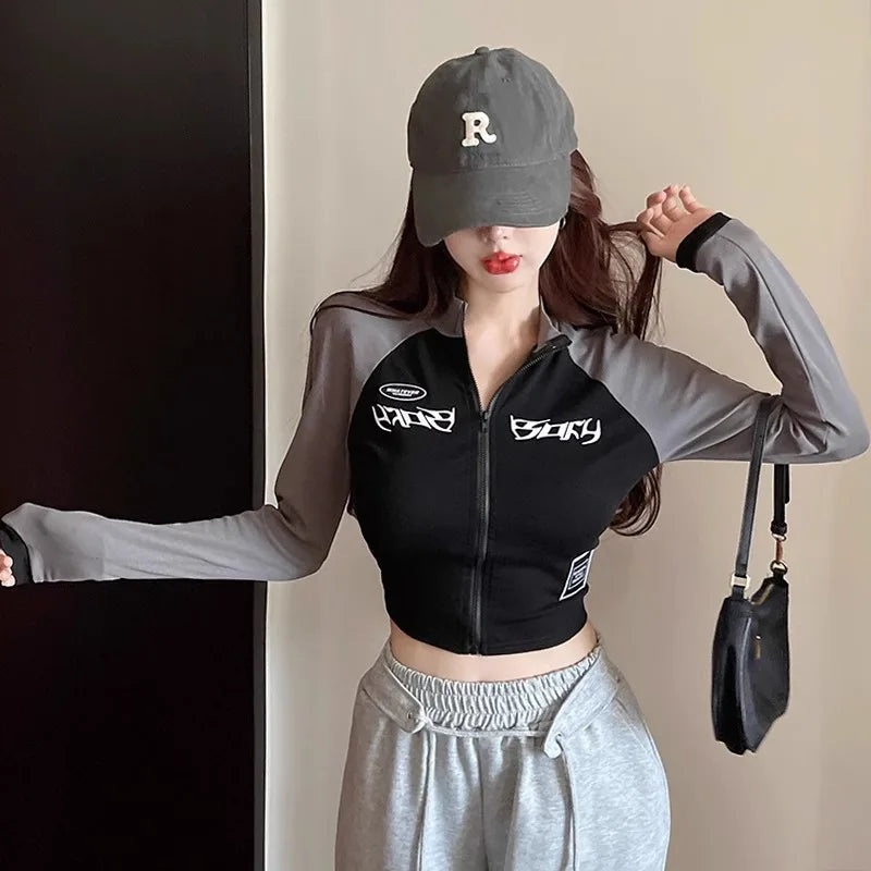 zippered long sleeve t-shirt for kids