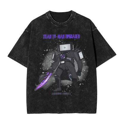 Titan TV Man Graphic T-Shirt for Kids