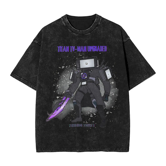Titan TV Man Graphic T-Shirt for Kids
