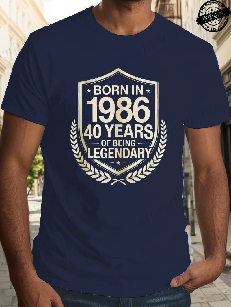 born in 1986 t-shirt - 40 years of awesome