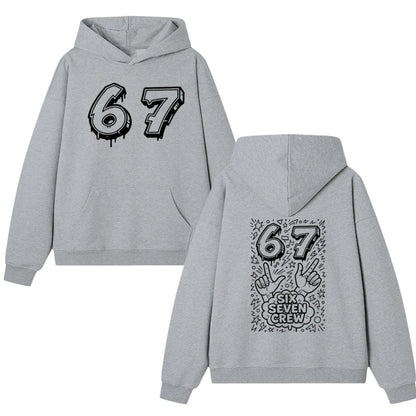 SIX SEVEN CREW Graffiti Hoodie for Kids