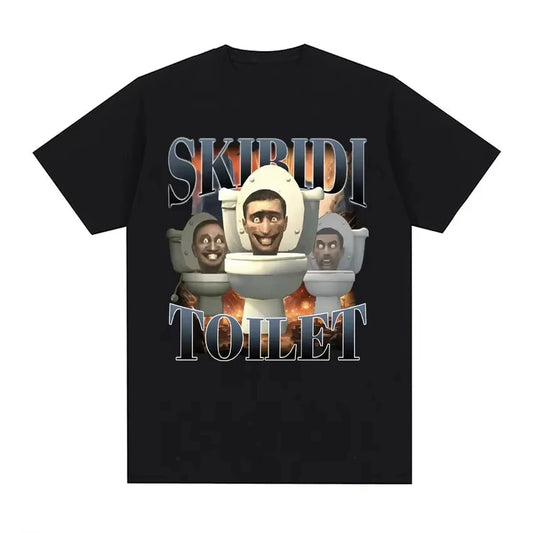 Skibidi Toilet Graphic T-Shirt for Kids