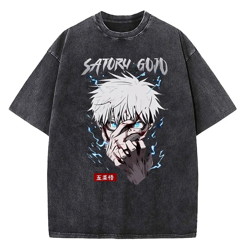anime jujutsu kaisen gojo satoru t-shirt